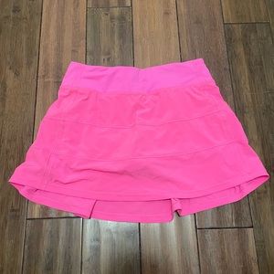 Pow pink pace rival skirt 4 tall